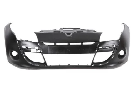 Бампер (передн, версія 3D, з отвором для галогенних фар, з отворами для парктроніка, під фарбування, сертифікат CZ) RENAULT MEGANE III Ph I 11.08-04.12 5510-00-6043902Q BLIC 5510006043902Q