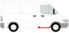Поріг передн Прав (внутрішня частина) MERCEDES SPRINTER 901, 902, 903, 904, 905 VW LT II 01.95-07.06 6505-06-3546042P BLIC 6505063546042P (фото 2)