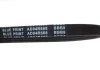 Ремінь генератора Fiat Doblo 1.4i 01-/Chevrolet Aveo 1.2 04-08/Matiz/Kaloz 0.8-1.0 05-/Spark 0.8 05- BLUE PRINT AD04R668 (фото 2)