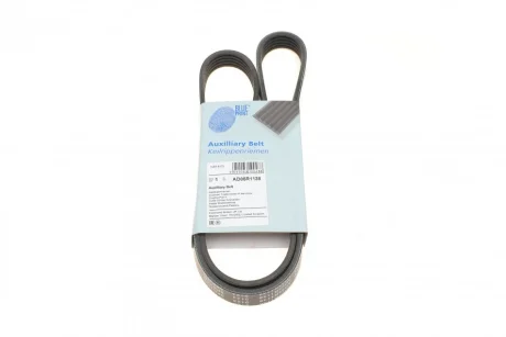 Ремень генератора Peugeot 605 2.0 89-99/ Ford Fiesta1.8 95-03/ Honda Civic/ Fit/ Jazz 1.2-1.4 02- BLUE PRINT AD05R1138