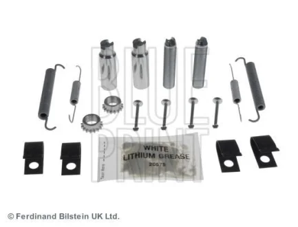 Монтажний набір гальмівних колодок задн JEEP COMMANDER, GRAND CHEROKEE II, GRAND CHEROKEE III 3.0D-6.1 04.99-12.10 BLUE PRINT ADA1041505