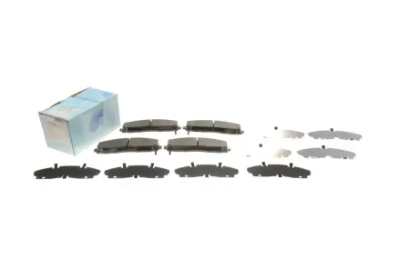 Колодки гальмівні (передні) Jeep Wrangler 2.0/2.2 17-/Fiat Freemont 11- BLUE PRINT ADA104268