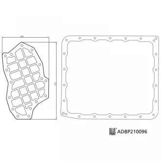 Фільтр з прокладкою BLUE PRINT ADBP210096