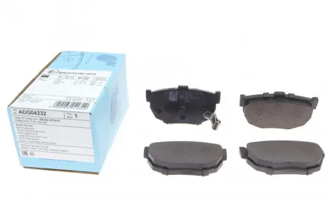 Колодки гальмівні (задні) Hyundai Elantra/Kia Cerato 00- (85.2x46.4) BLUE PRINT ADG04232