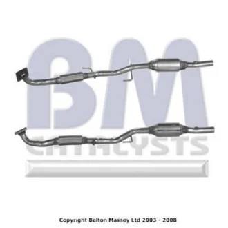 Фото - каталізатор вихлопної системи Skoda Fabia/VW Polo 1.4 16V 99-08 BM CATALYSTS BM91132H Каталізатор вихлопної системи Skoda Fabia/VW Polo 1.4 16V 99-08 BM CATALYSTS BM91132H