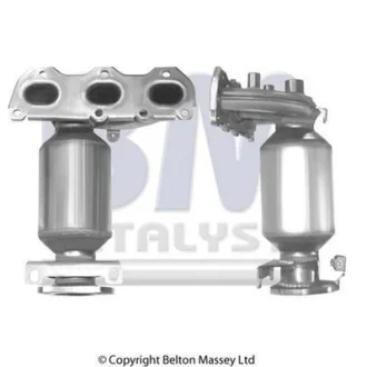 Фото - каталізатор вихлопної системи Skoda Fabia/Roomster/VW Polo 1.2 01-15 BM CATALYSTS BM91535H Каталізатор вихлопної системи Skoda Fabia/Roomster/VW Polo 1.2 01-15 BM CATALYSTS BM91535H