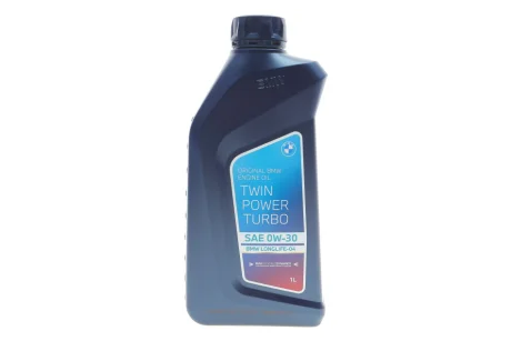Моторна олива TwinPower Turbo LL-04 0W-30, 1 л BMW 83215B5A201
