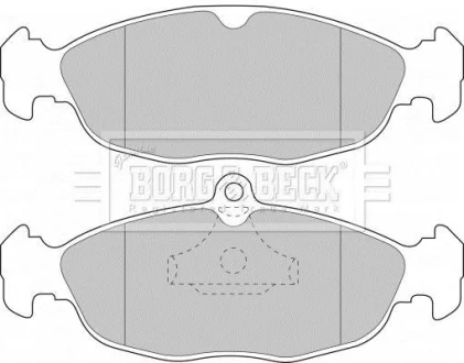 - Гальмівні колодки до дисків BORG & BECK BBP1424