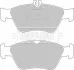 - Гальмівні колодки до дисків BORG & BECK BBP1454 (фото 1)