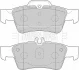 - Гальмівні колодки до дисків BORG & BECK BBP1798 (фото 1)