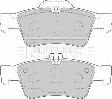 - Гальмівні колодки до дисків BORG & BECK BBP1798