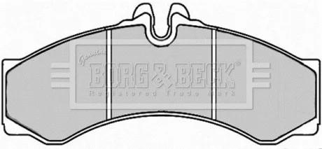 Гальмівні колодки до дисків BORG & BECK BBP2247