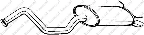 Глушник задня частина RENAULT LAGUNA I 94-97 (278-769) BOSAL 278769 (фото 1)