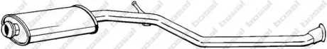 Глушник середня частина CITROEN Berlingo (99-05), PEUGEOT PARTNER (99-08) (282-335) BOSAL 282335