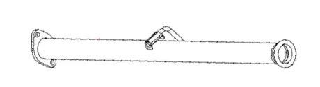 Труба з\'єднувальна вихлопної системи BOSAL BS 750-311