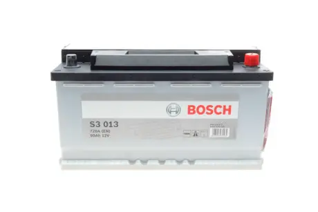 Акумулятор автомобільний S3 90Ah 720A R+ BOSCH 0 092 S30 130