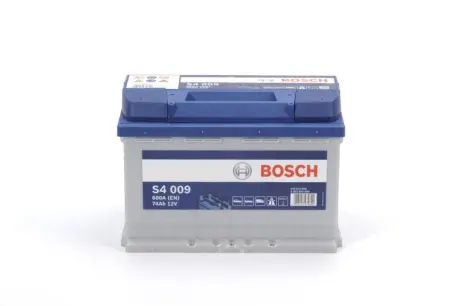 Акумулятор автомобільний S4 Silver 74Ah 680A L+ BOSCH 0 092 S40 090