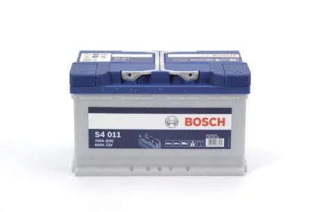 Автомобільний акумулятор S4 Silver 80Ah 740A R+ BOSCH 0 092 S40 110