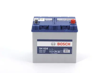Акумуляторна батарея 60Ah/540A (232x173x225/+R) S4 Азія BOSCH 0 092 S40 240