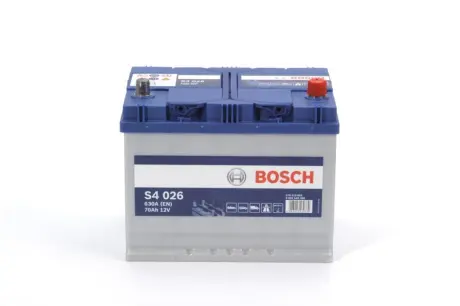 Акумуляторна батарея 70Ah/630A (261x175x220/+R) S4 Азія BOSCH 0 092 S40 260
