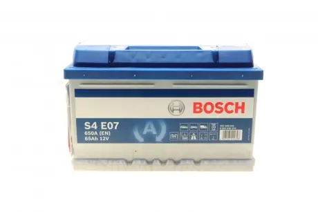 Акумулятор автомобільний S4 EFB 65Ah 540A R+ BOSCH 0 092 S4E 070