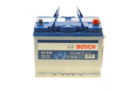 Автомобільний акумулятор S4 EFB 72Ah 760A R+ BOSCH 0 092 S4E 410