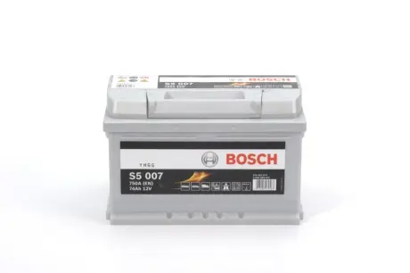 Акумулятор S5 Silver Plus 74Ah, EN750 правий "+" 278x175x175 (ДхШхВ) BOSCH 0 092 S50 070