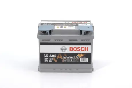 Автомобільний акумулятор S5 AGM 60Ah 680A R+ BOSCH 0 092 S5A 050