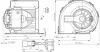 Вентилятор салону 12В JOHN DEERE 1000, 2000, 3000, 4000, 5000, 6000, 7000 0 130 115 604 BOSCH 0130115604 (фото 5)