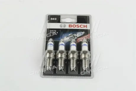 Свіча запалювання (к-т 4 шт) BOSCH 0242232803