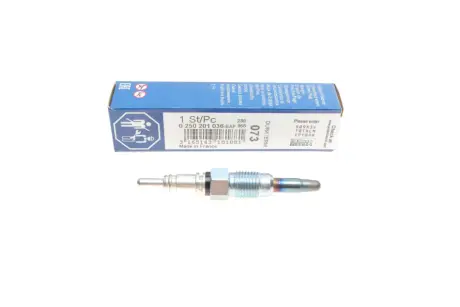 Свічка розжарювання VW Passat/Caddy II 1.9TDI 93-05 (12V) (M12x1.25) BOSCH 0 250 201 036