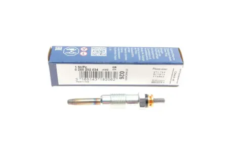 СВІЧКА РОЗЖАРЮВАННЯ ДЮРАТЕРМ 0 250 202 034 BOSCH 0250202034