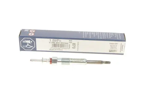 Свічка розжарювання BMW 2.0/2.5/3.0D 01- BOSCH 0 250 402 002