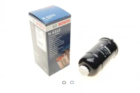 Фільтр паливний диз 6322 SEAT/SKODA/VW Polo,Fabia,Cordoba,Ibiza 99- ="" BOSCH 0450906322