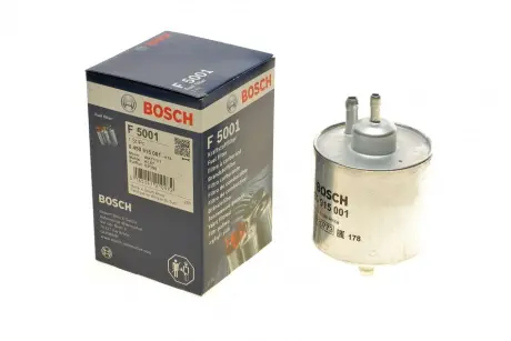 Фільтр паливний 5001 MB A140,A160,A190,Vaneo (168,414) 1,4-2,1 97-05 ="" BOSCH 0450915001