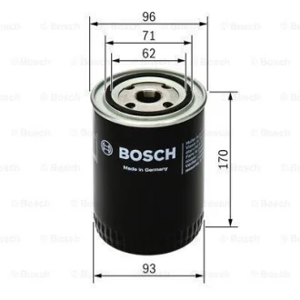 Фільтр оливи P3010 BOSCH 0 451 203 010