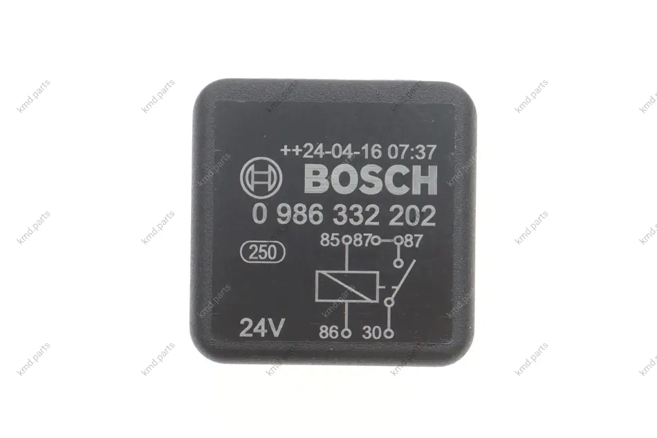 Реле поворотів (24V) Man/MB/Scania 0 986 332 202 BOSCH 0986332202 (фото 1)