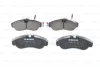 Комплект гальмівних колодок передн, CITROEN JUMPER I FIAT DUCATO PEUGEOT BOXER 1.9D-2.8D 02.94-09.09 0 986 424 031 BOSCH 0986424031 (фото 4)