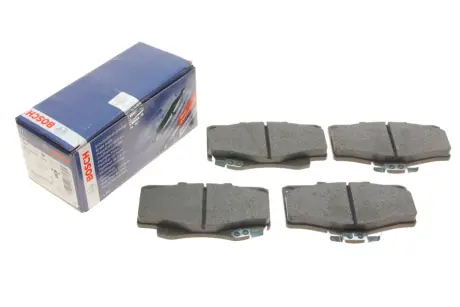 Колодки гальмівні дискові TOYOTA Hilux/Land Cruiser 2.4i,3.0D,3,4i -05 ="" BOSCH 0986424268