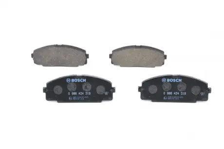 Колодки гальмівні (передні) Toyota Hiace III/IV/V 82-/Dyna 85- BOSCH 0 986 424 319
