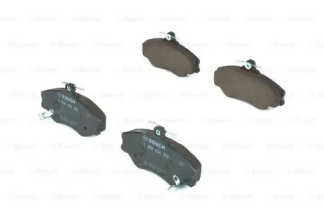 Комплект гальмівних колодок 0 986 424 368 BOSCH 0986424368