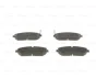 Комплект гальмівних колодок передн, HYUNDAI H350 2.5D 04.15- 0 986 424 395 BOSCH 0986424395 (фото 6)