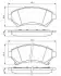 Колодки гальмівні дискові BOSCH 0 986 424 466 (фото 1)
