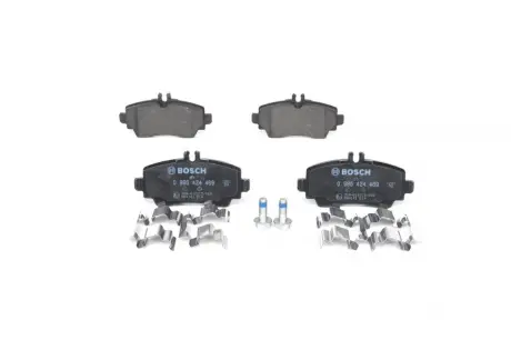 Колодки гальмівні (передні) MB A-class (W168) 97-04 (з пружинками) BOSCH 0 986 424 469