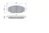Колодки гальмівні дискові CHEVROLET/DAEWOO Lanos/Matiz \&#039;\&#039;F \&#039;\&#039;0.8-1.5 \&#039;\&#039;&gt;&gt;05 =&quot;&quot; BOSCH 0986424512 (фото 5)