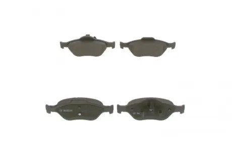 Колодки гальмівні дискові FORD/MAZDA Fiesta/Fusion/121 \'\'F \'\'1.25-1.6 \'\'>>02 ="" BOSCH 0986424558