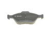 Комплект гальмівних колодок переднього., FORD FIESTA IV, FIESTA V, FIESTA/HATCHBACK, FOCUS I, FUSION, KA, PUMA, STREET KA MAZDA 121 III, 121 III/HATCHBACK, 2 1.2-2.0 08.95-12.12 0 986 424 558 BOSCH 0986424558 (фото 7)