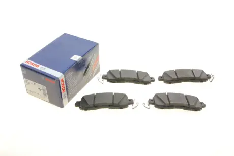 Колодки гальмівні дискові NISSAN Leaf \'\'F \'\'14>> ="" BOSCH 0986424638