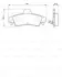 Колодки гальмівні (задні) Ford Mondeo 96-00 BOSCH 0 986 424 744 (фото 1)