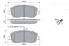 Колодки гальмівні (передні) Citroen C8 02-/Jumpy/Fiat Scudo/Peugeot Expert 95-06/807 02- (+датчики) BOSCH 0 986 424 789 (фото 7)